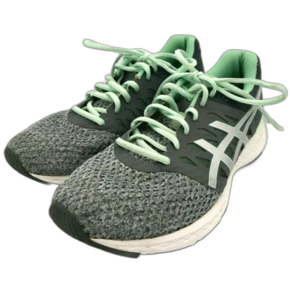 Asics Gel Exalt 4 Running Shoes Women Grey Silver Sea Green T7E5N Sneakers 9